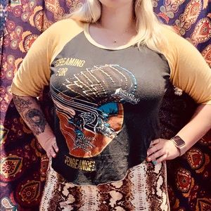Vintage Judas Priest Bootleg Baseball T